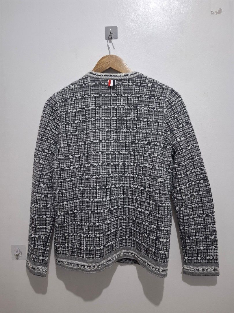 Thom browne tweed jacket 38 (Category: Coats, Jackets and Outerwear) located in Tarlac. Submitted by christopher.24 (Listing ID 1468323791, Image 3). Description: excellent condition.