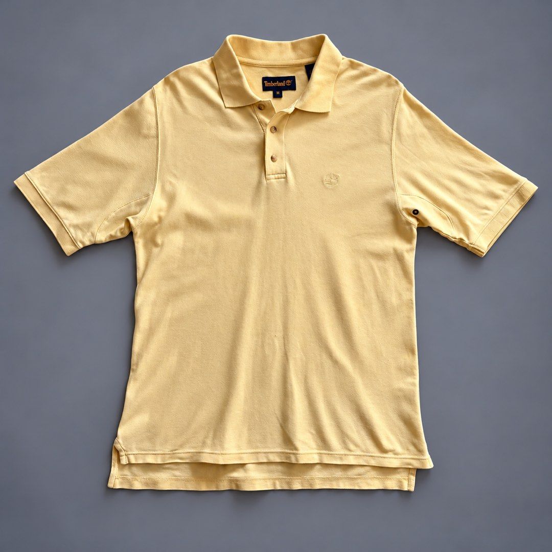 TIMBERLAND POLO SHIRT (Category: Tshirts & Polo Shirts ) located in Taguig. Submitted by clarrk95 (Listing ID 1468454861, Image 1). Description: Timberland Polo Shirt Size: Medium (Tag) Length: 32inches Width: 20inches PRICE: ₱400 ONLY! FLAW/S: minor stain ✅ very good condition ✅ add shipping fee ✅ ignoring LP inquiry Shipping: Lalamove | J&T | LBC Location: Taguig📍 Payment: Gcash | Bank | Cash FB: THRFT IG: thrft_25 DM for more detailed pics.📩