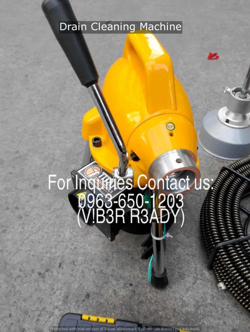 Titan Drain Cleaning Machine Specs: 20-100mm (Category: Other Home Furniture) located in Manila. Submitted by ramoseliza33488 (Listing ID 1468358653, Image 2). Description: .