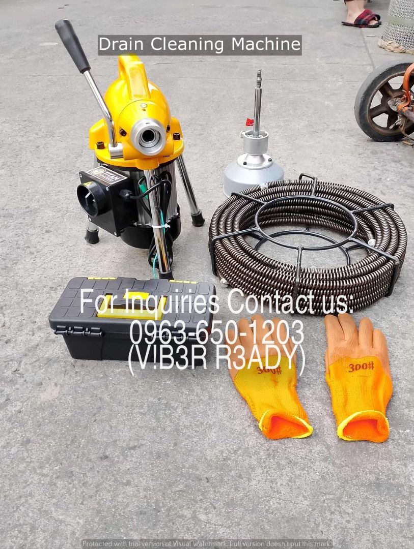 Titan Drain Cleaning Machine Specs: 20-100mm (Category: Other Home Furniture) located in Manila. Submitted by ramoseliza33488 (Listing ID 1468358653, Image 3). Description: .