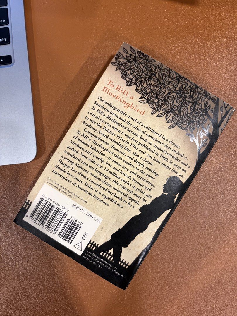 To Kill a Mockingbird by Harper Lee Paperback (Category: Storybooks) located in Cebu City. Submitted by gwyiener (Listing ID 1468462370, Image 2). Description: - Title: To Kill a Mockingbird by Harper Lee - Format: Softcover / Standard paperback - Edition: 2010 art direction - Condition: Pages have natural yellowing from age; text is completely clean and easy to read - Best for: School reading requirements or casual book lovers.