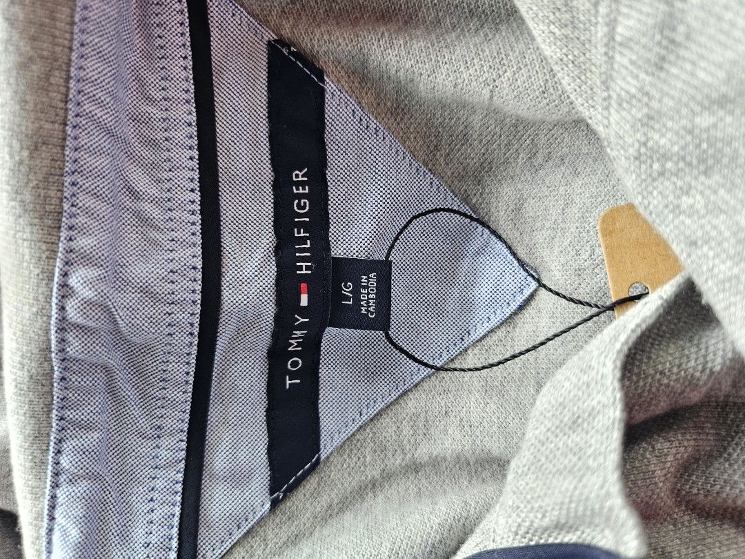 Tommy Hilfiger men's polo shirt (Category: Tshirts & Polo Shirts ) located in Baguio. Submitted by kayeonlineshop (Listing ID 1468307873, Image 3). Description: -gray Tommy Hilfiger men's polo shirt, such as the Classic 1985 Regular Fit Polo..