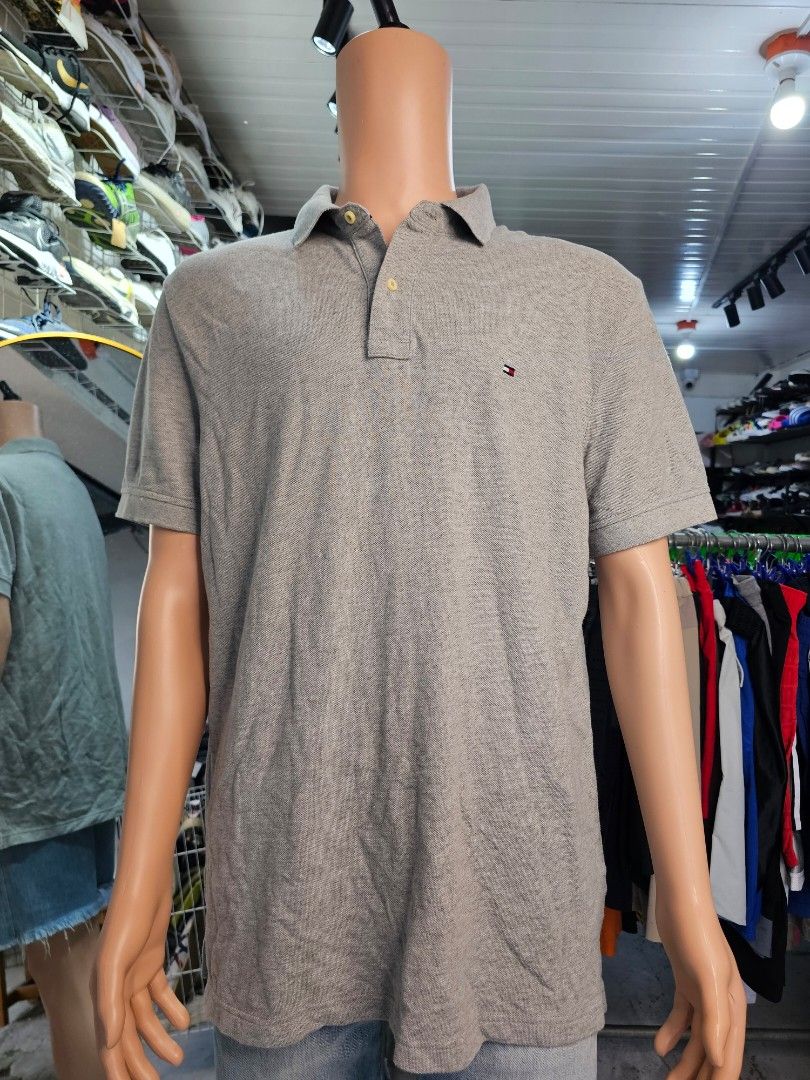Tommy Hilfiger men's polo shirt (Category: Tshirts & Polo Shirts ) located in Baguio. Submitted by kayeonlineshop (Listing ID 1468307873, Image 2). Description: -gray Tommy Hilfiger men's polo shirt, such as the Classic 1985 Regular Fit Polo..