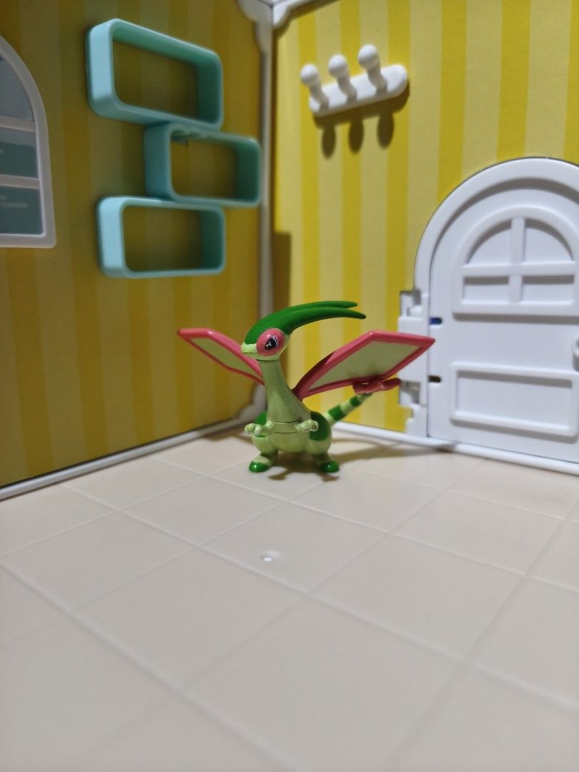 TOMY Pokemon Figure - Flygon (Category: Action & Battle Toys) located in Taguig. Submitted by lilrootshop (Listing ID 1468310727, Image 1). Description: ***Crossposted*** Price: 450 AUTHENTIC Pass sa lowballers! First to pay basis. No COD. For item reservation, a down payment of 50% or 100 pesos (whichever is less) is required. Down payment is non-refundable. One month reservation only. Location: Taguig (near BGC) MOP: GCash / Maya / GoTyme.