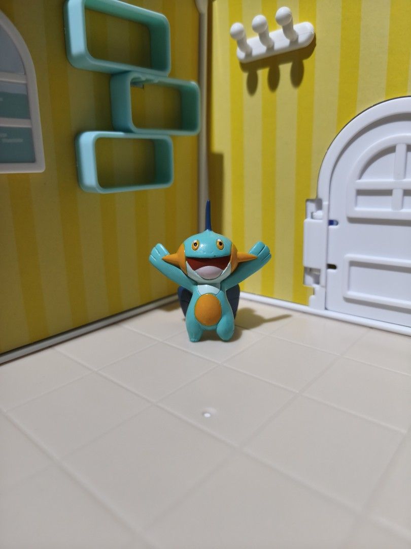TOMY Pokemon Figure - Marshtomp (Category: Action & Battle Toys) located in Taguig. Submitted by lilrootshop (Listing ID 1468311583, Image 1). Description: ***Crossposted*** Price: 400 AUTHENTIC Pass sa lowballers! First to pay basis. No COD. For item reservation, a down payment of 50% or 100 pesos (whichever is less) is required. Down payment is non-refundable. One month reservation only. Location: Taguig (near BGC) MOP: GCash / Maya / GoTyme.
