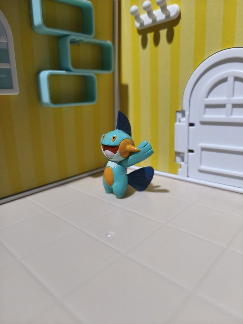 TOMY Pokemon Figure - Marshtomp (Category: Action & Battle Toys) located in Taguig. Submitted by lilrootshop (Listing ID 1468311583, Image 2). Description: ***Crossposted*** Price: 400 AUTHENTIC Pass sa lowballers! First to pay basis. No COD. For item reservation, a down payment of 50% or 100 pesos (whichever is less) is required. Down payment is non-refundable. One month reservation only. Location: Taguig (near BGC) MOP: GCash / Maya / GoTyme.