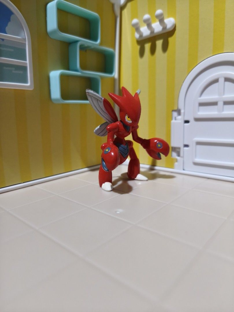 TOMY Pokemon Figure - Scizor (Category: Action & Battle Toys) located in Taguig. Submitted by lilrootshop (Listing ID 1468318031, Image 3). Description: ***Crossposted*** Price: 750 AUTHENTIC Pass sa lowballers! First to pay basis. No COD. For item reservation, a down payment of 50% or 100 pesos (whichever is less) is required. Down payment is non-refundable. One month reservation only. Location: Taguig (near BGC) MOP: GCash / Maya / GoTyme.
