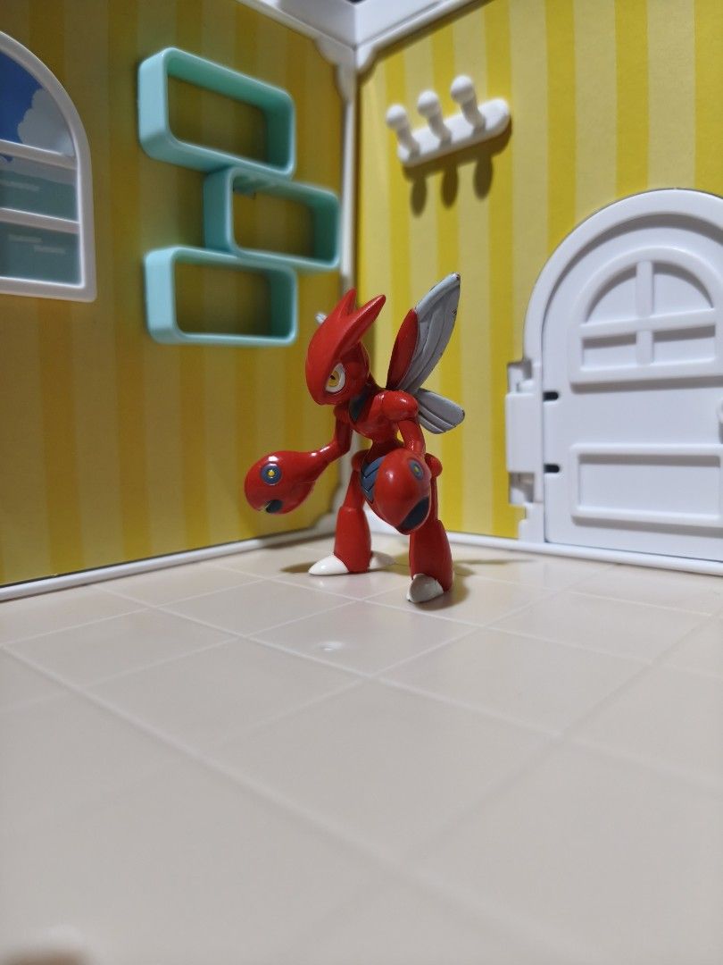 TOMY Pokemon Figure - Scizor (Category: Action & Battle Toys) located in Taguig. Submitted by lilrootshop (Listing ID 1468318031, Image 2). Description: ***Crossposted*** Price: 750 AUTHENTIC Pass sa lowballers! First to pay basis. No COD. For item reservation, a down payment of 50% or 100 pesos (whichever is less) is required. Down payment is non-refundable. One month reservation only. Location: Taguig (near BGC) MOP: GCash / Maya / GoTyme.
