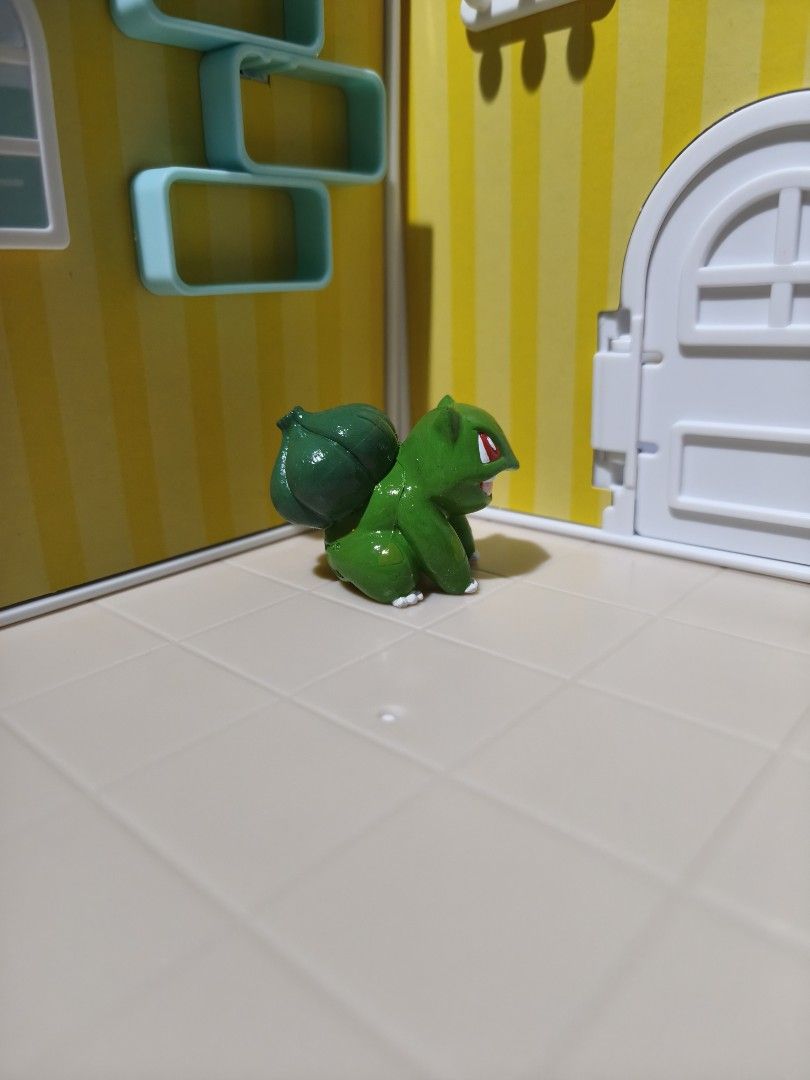 TOMY Pokemon Figure - Shiny Bulbasaur (Category: Action & Battle Toys) located in Taguig. Submitted by lilrootshop (Listing ID 1468319985, Image 3). Description: ***Crossposted*** Price: 350 Pass sa lowballers! First to pay basis. No COD. For item reservation, a down payment of 50% or 100 pesos (whichever is less) is required. Down payment is non-refundable. One month reservation only. Location: Taguig (near BGC) MOP: GCash / Maya / GoTyme.