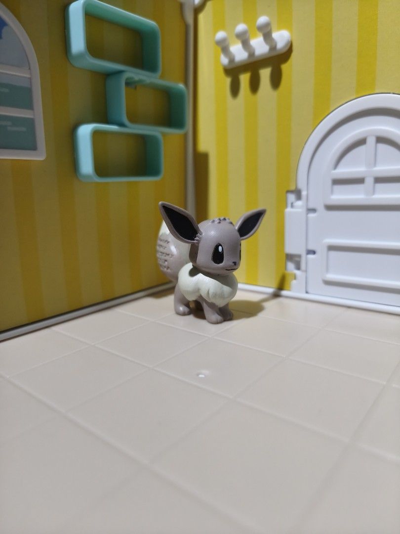 TOMY Pokemon Figure - Shiny Eevee (Category: Action & Battle Toys) located in Taguig. Submitted by lilrootshop (Listing ID 1468319342, Image 2). Description: ***Crossposted*** Price: 350 Pass sa lowballers! First to pay basis. No COD. For item reservation, a down payment of 50% or 100 pesos (whichever is less) is required. Down payment is non-refundable. One month reservation only. Location: Taguig (near BGC) MOP: GCash / Maya / GoTyme.