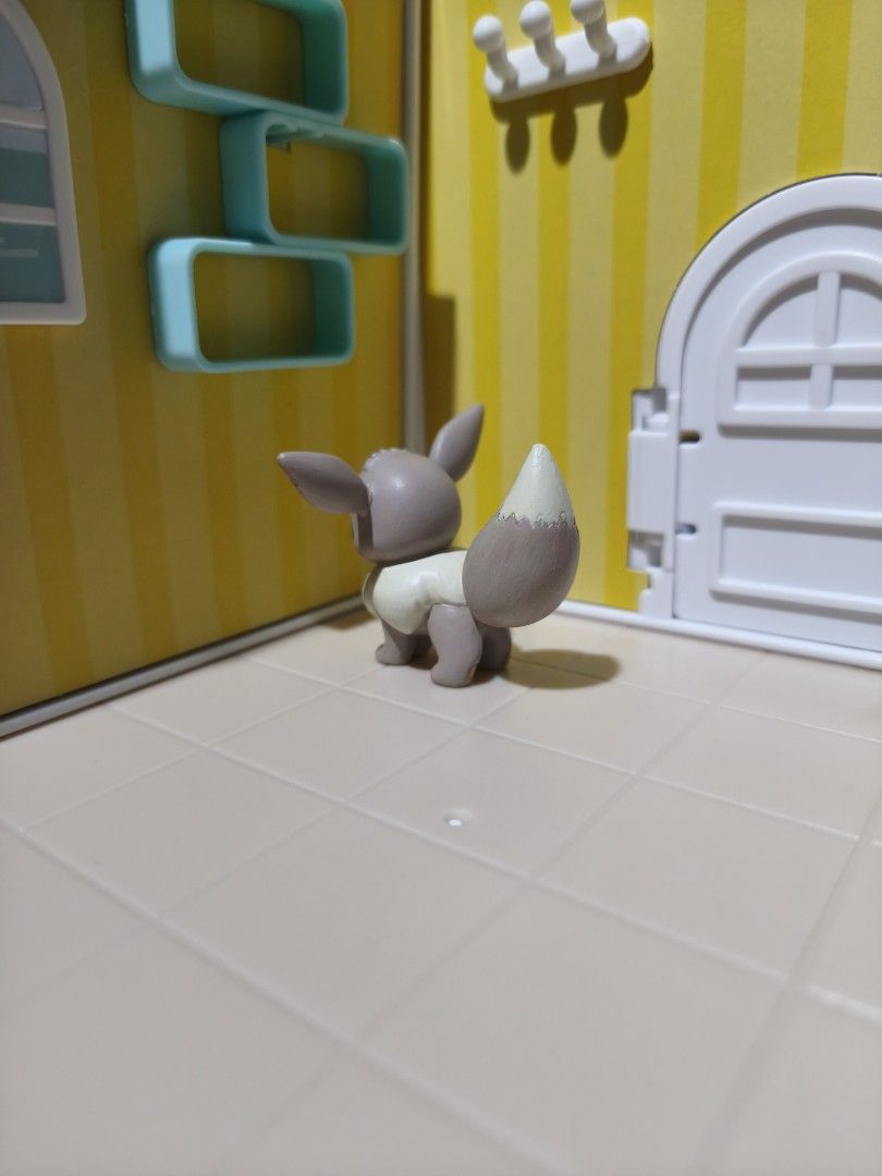 TOMY Pokemon Figure - Shiny Eevee (Category: Action & Battle Toys) located in Taguig. Submitted by lilrootshop (Listing ID 1468319342, Image 3). Description: ***Crossposted*** Price: 350 Pass sa lowballers! First to pay basis. No COD. For item reservation, a down payment of 50% or 100 pesos (whichever is less) is required. Down payment is non-refundable. One month reservation only. Location: Taguig (near BGC) MOP: GCash / Maya / GoTyme.