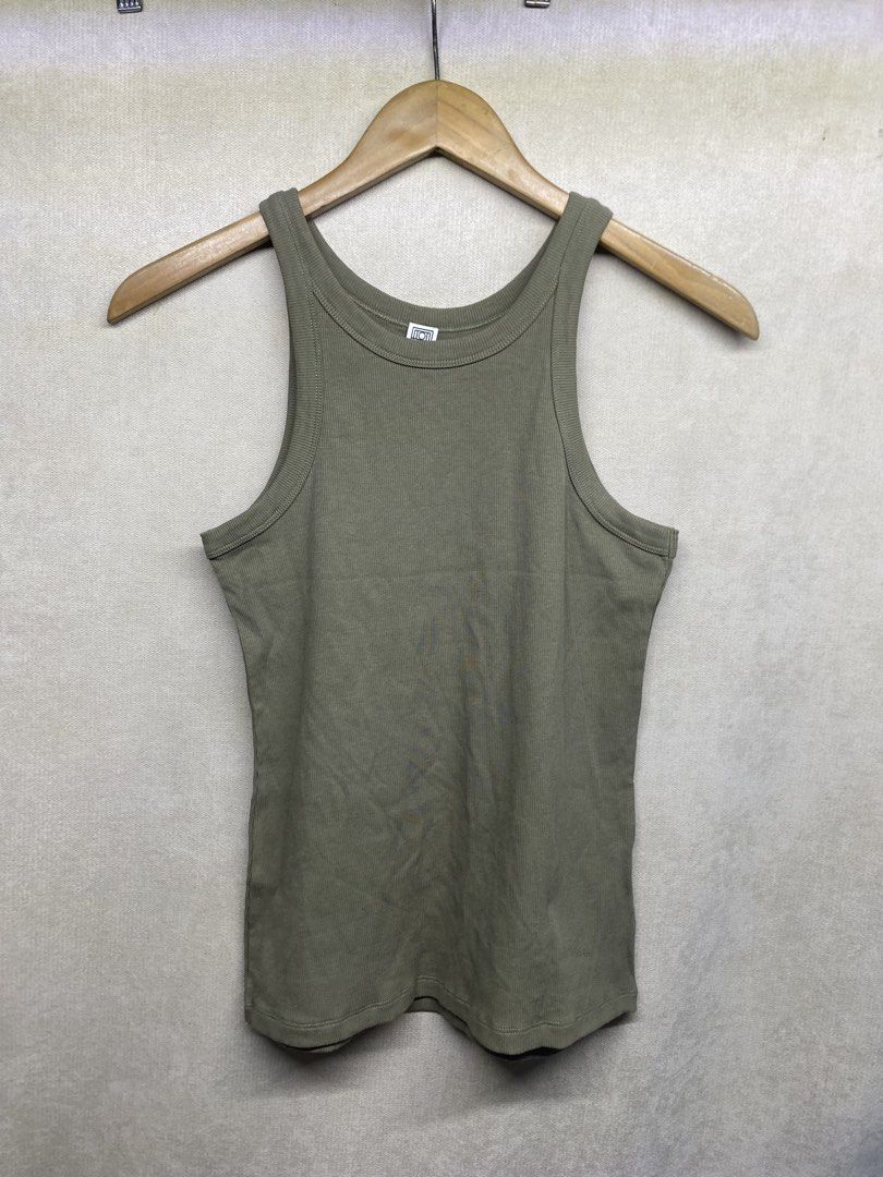 Toteme - Espera Rib Tanktop (Category: Activewear) located in Valenzuela. Submitted by rektasource.ph (Listing ID 1468414961, Image 1). Description: Toteme - Espera Rib Tanktop Size medium No issue Length: 23.5 Armpit to armpit: 14.5.