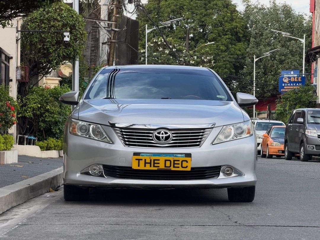 Toyota Camry 2.5V Auto (Category: Used Cars) located in Manila. Submitted by quality_cars (Listing ID 1468459305, Image 1). Description: FOR SALE - Guaranteed Best Buy! ✅ Brand: Toyota Model: Camry 2.5V Year Model: 2013 Transmission: AUTOMATIC Color: Silver Fuel Type: Gas Mileage: 81K Ending Plate: “3” Tuesday Coding MY SELLING PRICE: 433k Trade In Ok, Financing Ok All Stock Wood Panel All Leather Interior Electronic Power Seats Reclinable 2nd Ro
