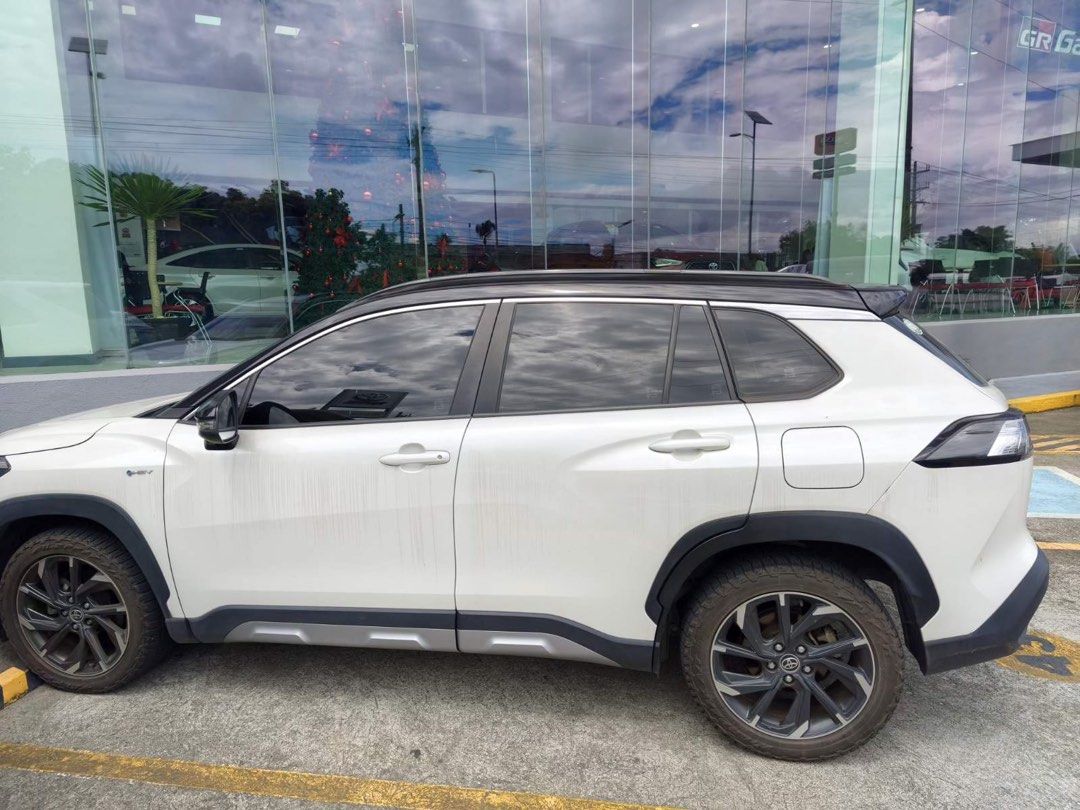 Toyota Corolla Cross HEV GRS Auto (Category: Used Cars) located in Calamba. Submitted by d_curated_market_17 (Listing ID 1468498246, Image 3). Description: 2024 Toyota Cross 1.8 GR-S HEV CVT Platinum WP Mica / Attitude Black Mica NO CODING CASA MAINTAINED Registered until May 2027 Very FRESH NO ISSUES/NOT FLOODED/NO HISTORY OF ACCIDENT/COLLISION Fully Paid (waiting for original papers from bank on or before Oct 28, 2026) 13,500 km mileage First O