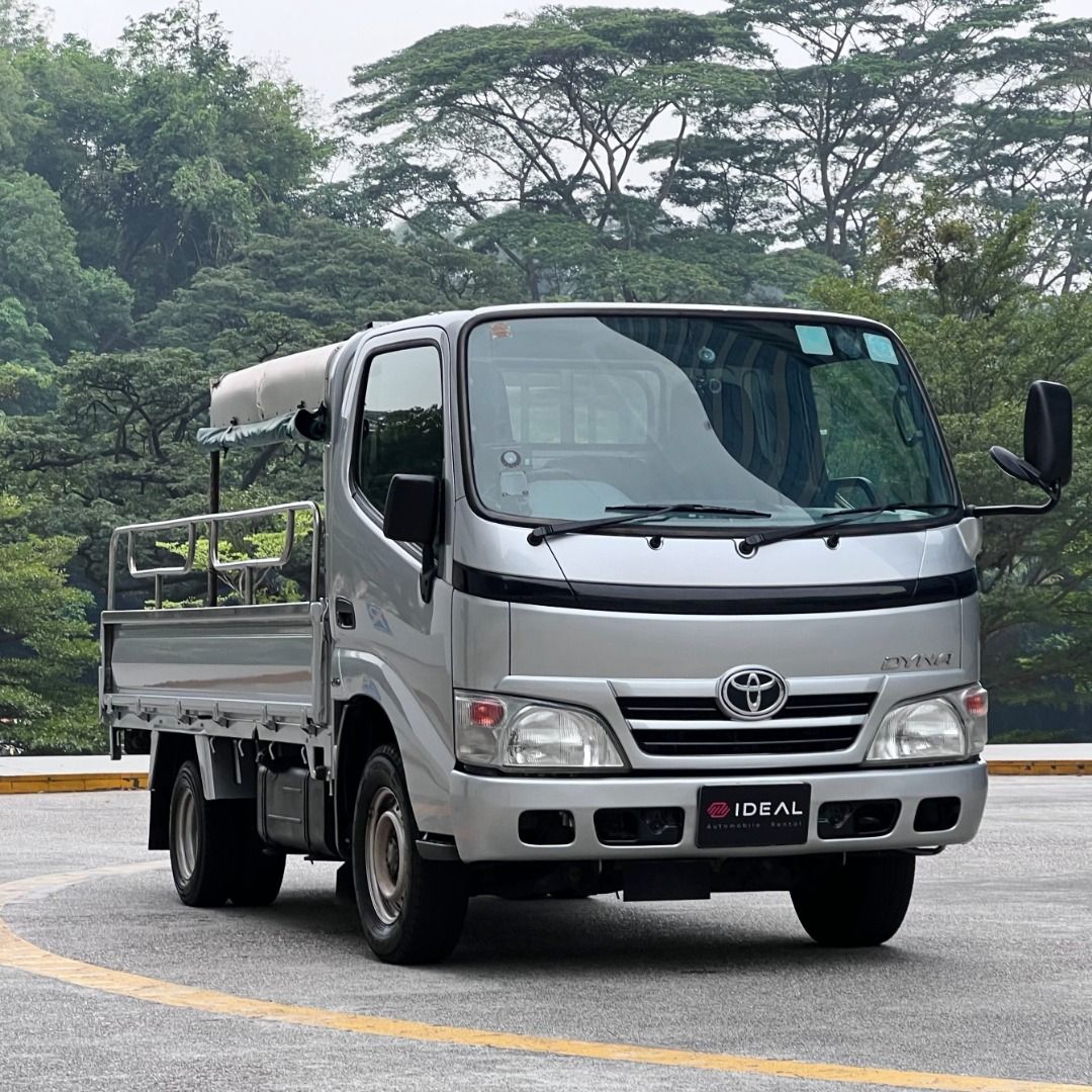 Toyota Dyna 150 (Category: Used Commercial Vehicles for Sale) located in Singapore. Submitted by idealauto (Listing ID 1468311068, Image 1). Description: Description 1 owner! Low Mileage, New paintwork done, Canopy installed(can be removed), Engine and gearbox in good condition, Reliable and easy to maintain. Low monthly installment. Bank or In-Hse loan can be arranged. Browse through our Google/fb reviews below, only quality deals! 5 stars deale
