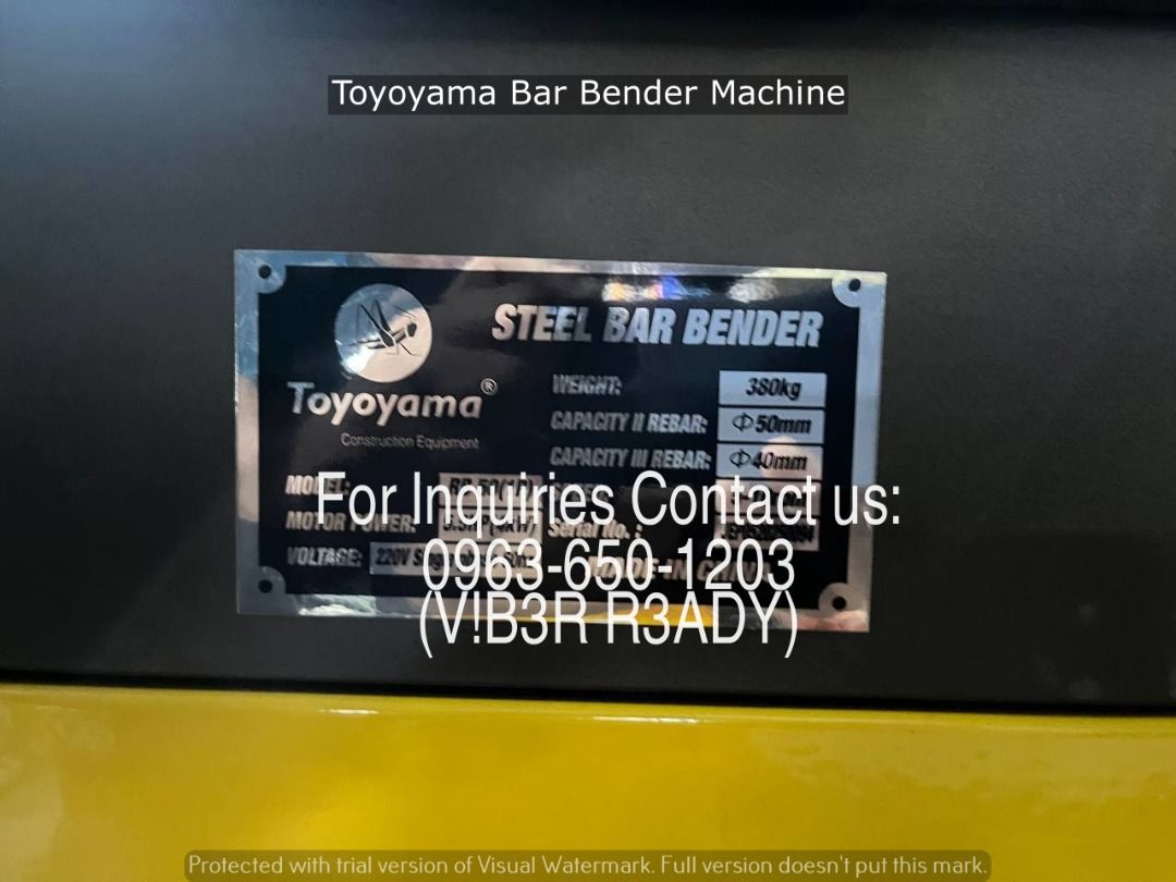toyoyama bar bender (Category: Other Home Furniture) located in Manila. Submitted by ramoseliza33488 (Listing ID 1468361053, Image 3). Description: .