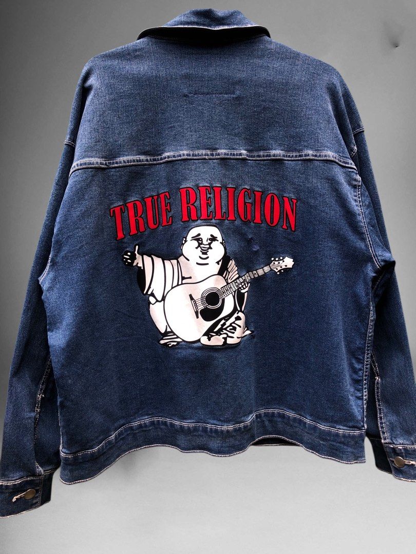 TRUE RELIGION DENIM JACKET (Category: Coats, Jackets and Outerwear) located in Manila. Submitted by zethfromm4dw0rld (Listing ID 1468307679, Image 2). Description: 23x26 LASPIÑAS LOC PM IF INTERESTED .