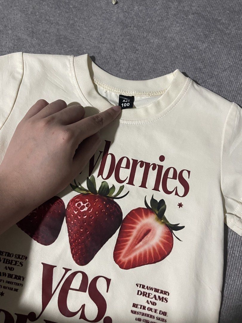 Tshirt for kids (Category: Babies & Kids Fashion) located in Manila. Submitted by _eahmczz (Listing ID 1468461339, Image 3). Description: No issue.