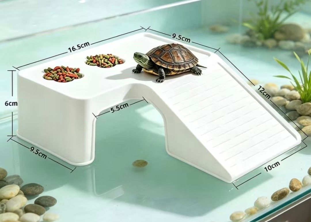 Turtle Basking Platform (Category: Pet Food) located in Singapore. Submitted by leyueee (Listing ID 1468290065, Image 1). Description: Bought but end up never used Originally bought for $2.5 Selling for $1.20 Each (Have 2) Mailing $1.99 via Carousell Meetups at Tampines Mart or my block.