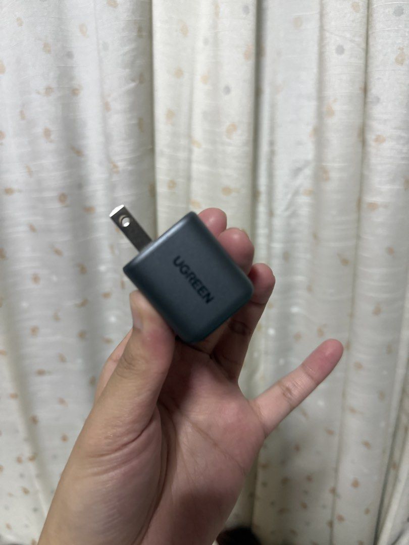 UGREEN USB-C Fast Charger (Category: Chargers & Cables) located in Pasig City. Submitted by nicolexmolina (Listing ID 1468376151, Image 3). Description: RFS: Bought the wrong item, di na work sa type C-Type C chord -Opened the box and item just to check :( - See last photo for the original price -Ordered from the Official UGreen Orange App.