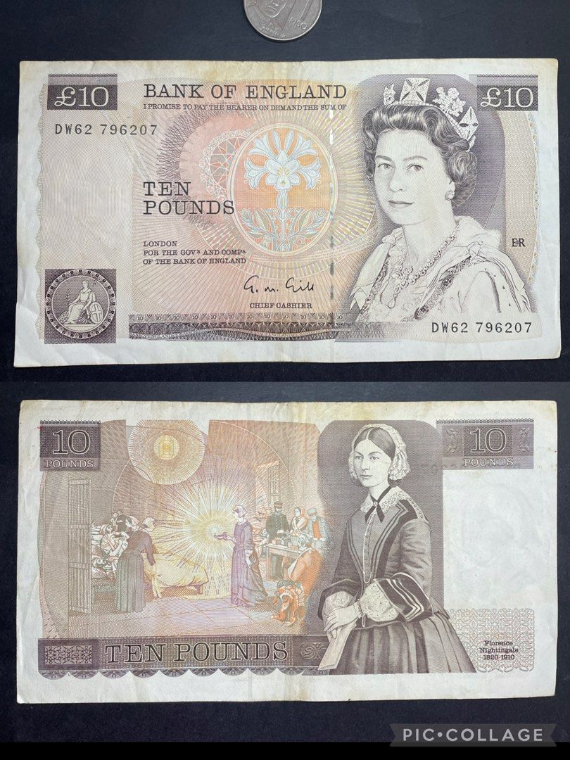 UL 10 POUNDS ENGLAND QE BANKNOTE (Category: Currency) located in Roxas. Submitted by hobbyisthub (Listing ID 1468295114, Image 1). Description: CROSS-POSTED AUTHENTIC ONLY 1 AVAILABLE SHIPS 1-2 DAYS,add sf GCASH PAYMENT PLS DO YOUR OWN GRADING BEFORE PURCHASING PM SELLER FOR ANY QUERIES THANK YOU! .