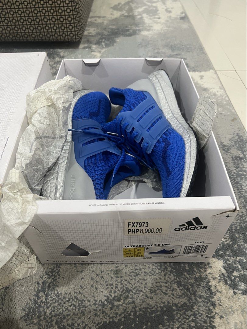 Ultraboost DNA 5 NASA Collab (Category: Casual Shoes) located in Paranaque City. Submitted by sorajapanluxshoppe (Listing ID 1468491201, Image 1). Description: Ultraboost NASA Collab new, unused my husband never used it rfs: downsizing.