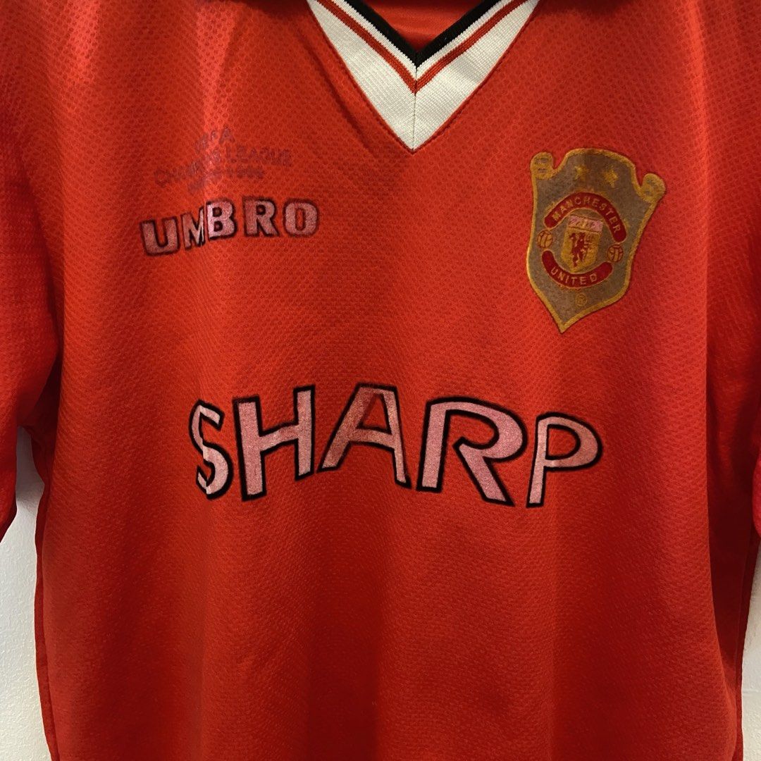 Umbro Sharp Jersey (Category: Tshirts & Polo Shirts ) located in Mabalacat. Submitted by alternativegooods (Listing ID 1468444145, Image 3). Description: Measurements (inches) width length ★ Color may vary slightly due to lighting. ★ Manage your expectations, these are pre-loved/thrifted items. ★ Ship via J&T Express & Lalamove..