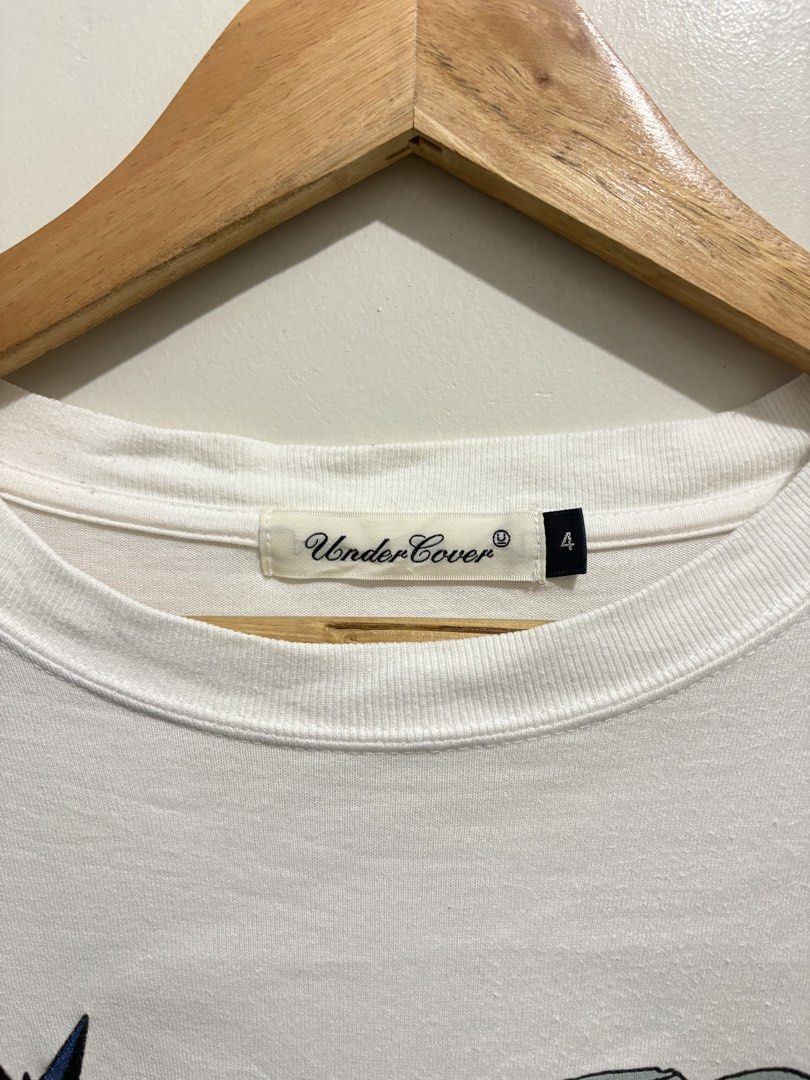 Undercover Roman Statue Tee (Category: Tshirts & Polo Shirts ) located in Cabiao. Submitted by thelifeofgelo (Listing ID 1468427328, Image 3). Description: Undercover Roman Statue Tee Size: 4 Width: 22 Length: 28 Color rate: 9/10 Very good condition Price: 850 + shipping fee.