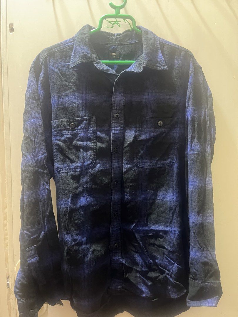 Uniqlo and DC Flannel (Category: Tshirts & Polo Shirts ) located in Manila. Submitted by acemerchant (Listing ID 1468309228, Image 1). Description: Uniqlo Flannel - P200, Size M DC Flannel - P200, Size M RFS: Decluttering Location: Sta. Mesa, Manila Buyer must shoulder the shipping fee (Lalamove or J&T).