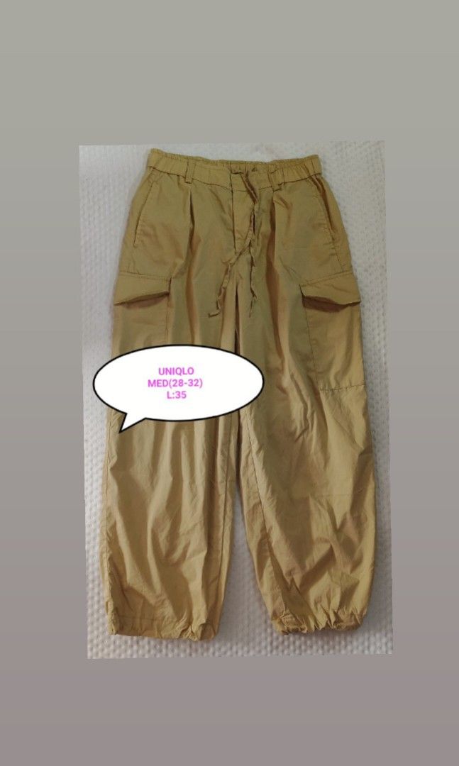 UNIQLO EASY CARGO PANTS 28-32 (Category: Other Bottoms) located in Quezon City. Submitted by ahyaladyblue (Listing ID 1467034165, Image 1). Description: .