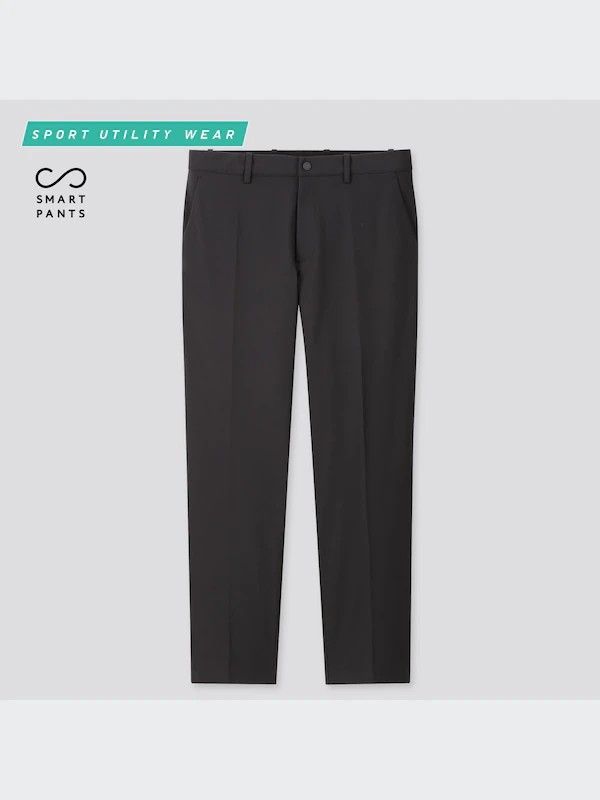 Uniqlo EZY Ankle Pants (Ultra Stretch Dry EX) (Category: Trousers) located in Angeles City. Submitted by miss_independent01 (Listing ID 1468302206, Image 1). Description: Uniqlo EZY Ankle Pants (Ultra Stretch Dry EX) Color: Black Width: 15.5 (Medium on tag) Length: 37 MOP: Gcash ✅ Mine Now, Pay Now ✅ First to Pay, Gets the Item 📍 PAMPANGA Courier: JnT 🚚🚚 PM 💌.