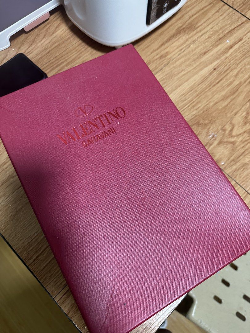 Valentino shoes (Category: Heels) located in Manila. Submitted by yzabel__ (Listing ID 1468296010, Image 1). Description: Class A valentino shoes size 7 and can wear semi size 8. Not authentic, but it is close to original. It comes with a box and dust bag. Bought it in Hong Kong 1300 hkd or 9600 in peso.