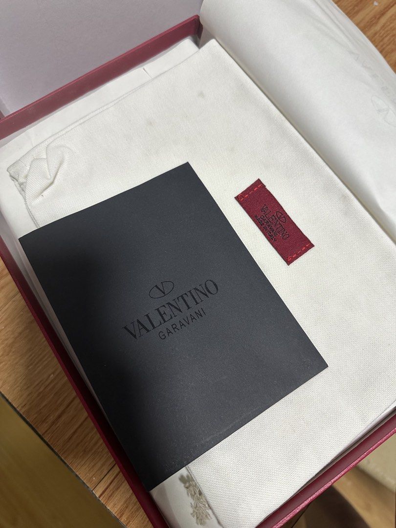 Valentino shoes (Category: Heels) located in Manila. Submitted by yzabel__ (Listing ID 1468296010, Image 2). Description: Class A valentino shoes size 7 and can wear semi size 8. Not authentic, but it is close to original. It comes with a box and dust bag. Bought it in Hong Kong 1300 hkd or 9600 in peso.