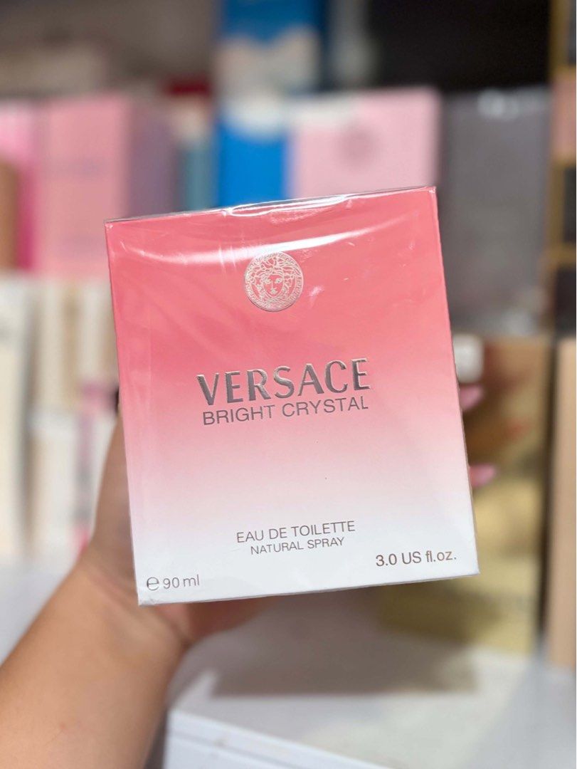 VERSACE BRIGHT CRYSTAL EDT (Category: Fragrance & Deodorants) located in Quezon City. Submitted by embere_shop (Listing ID 1468293452, Image 1). Description: 📌Please read the last image carefully - all details are already provided. ❗️Offers below the regular price will no longer be entertained. Thank you for understanding. 💰 Mode of Payment (MOP): GCash 📦 Mode of Delivery (MOD): * Lalamove – Same-day delivery (5 PM cut-off) * J&T – Same-day de