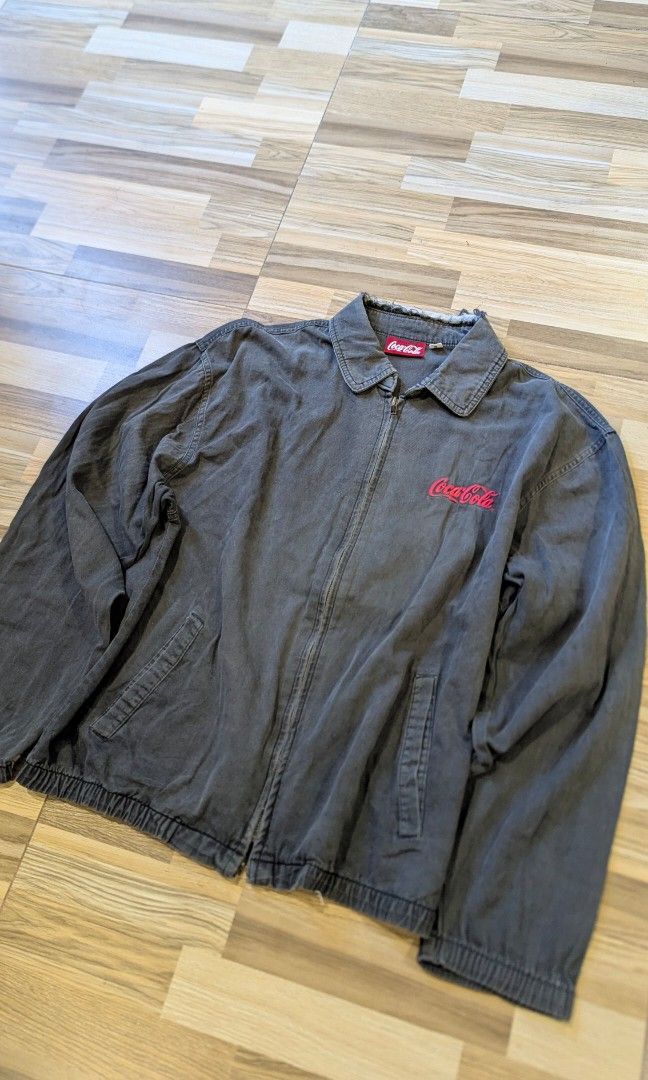 VINTAGE 80s COCA COLA JACKET (Category: Coats, Jackets and Outerwear) located in Pasay City. Submitted by aatapparelshop (Listing ID 1468378792, Image 1). Description: VINTAGE CONDITION SIZE LARGE 1500 SHIPPED.