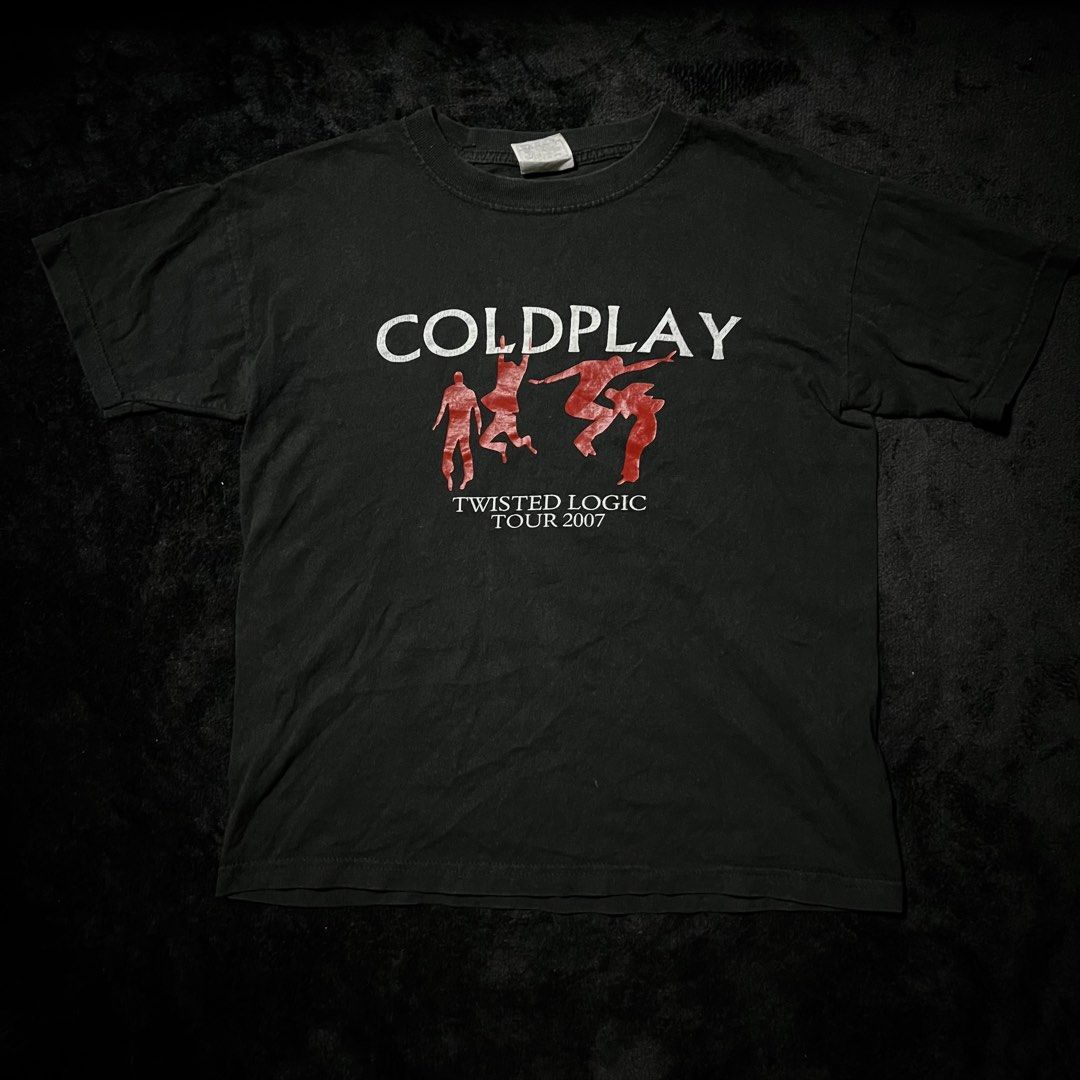 VINTAGE COLDPLAY 2007 TEE (Category: Tshirts & Polo Shirts ) located in Orani. Submitted by pulverize_tht_ho3 (Listing ID 1468308373, Image 3). Description: dimes: 20x23 condition: 9.5/10 flaw/s: minimal cracks check slides for the details .
