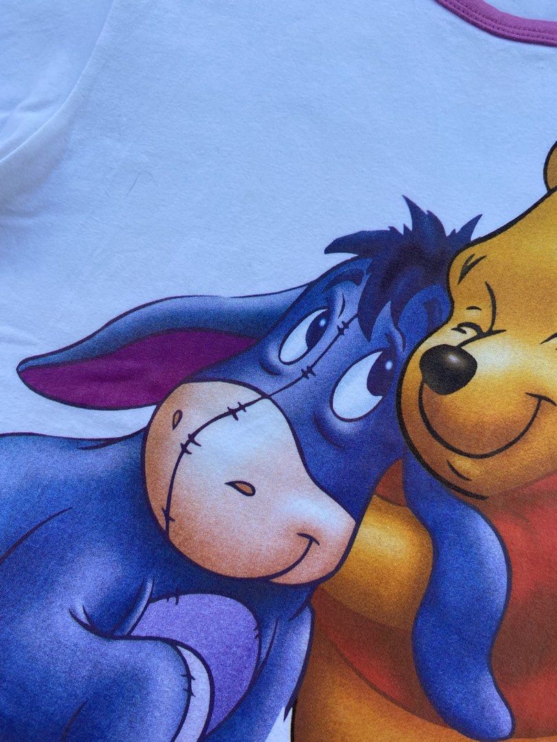 Vintage Eeyore and Pooh (Category: Blouses) located in General Santos City (Dadiangas). Submitted by kala_chuchi (Listing ID 1468498424, Image 2). Description: Size. Medium 16 inches width 21.5 inches length No flaws Over all condition Excellent .