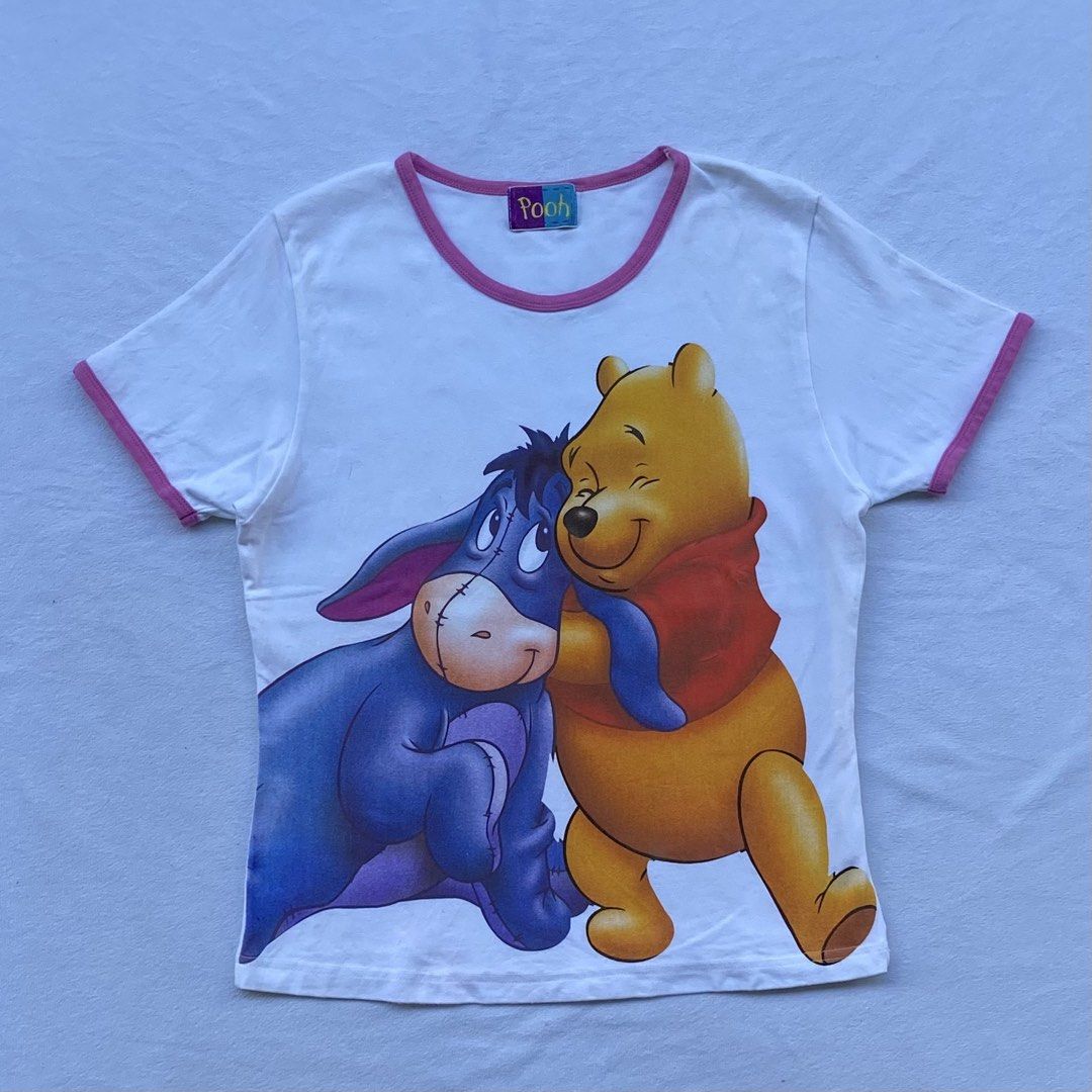 Vintage Eeyore and Pooh (Category: Blouses) located in General Santos City (Dadiangas). Submitted by kala_chuchi (Listing ID 1468498424, Image 1). Description: Size. Medium 16 inches width 21.5 inches length No flaws Over all condition Excellent .