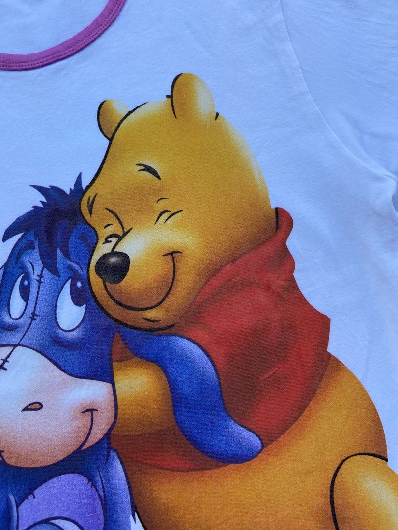Vintage Eeyore and Pooh (Category: Blouses) located in General Santos City (Dadiangas). Submitted by kala_chuchi (Listing ID 1468498424, Image 3). Description: Size. Medium 16 inches width 21.5 inches length No flaws Over all condition Excellent .