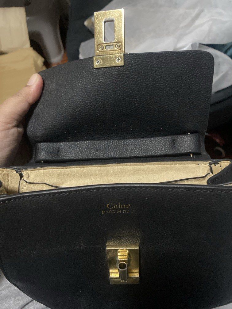 Vintage Genuine Leather Sling Bag (Category: Shoulder Bags) located in Davao. Submitted by sheymei (Listing ID 1468341079, Image 2). Description: Needs a repaint on the hardware The bag is made of genuine leather Og Chloe bag Coded heat stamped 💯 Vintage Y2K.