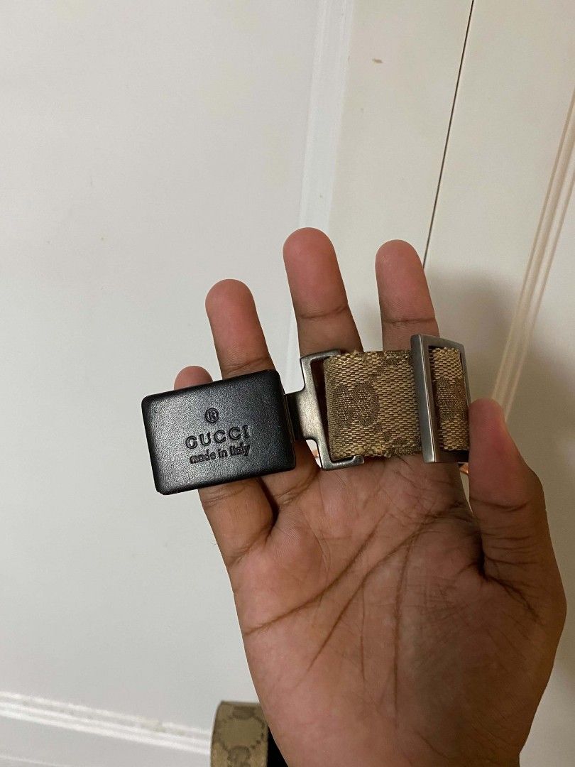 Vintage Gucci Monogram Belt (Category: Belts) located in Manila. Submitted by bidgeyow20688 (Listing ID 1468348059, Image 3). Description: authentic good condition 30-32 parañaque loc jnt or lalamove.