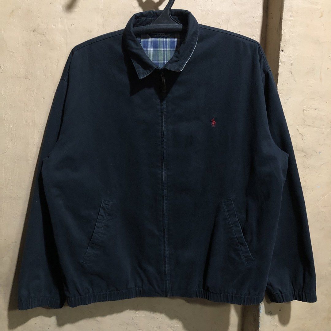 Vintage Harrington Polo RL (Category: Coats, Jackets and Outerwear) located in Dasmarinas. Submitted by cornyxmessy (Listing ID 1468466057, Image 1). Description: excellent condition minor sign of usage boxy fit width - 26 length - 28.