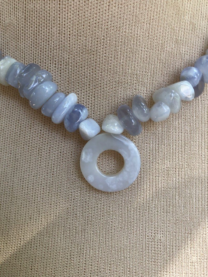 Vintage hi quality blue lace agate (Category: Necklaces) located in Manila. Submitted by anneverz (Listing ID 1468394846, Image 2). Description: Real blue lace agate Hi quality type Vintage item Cod/cop lbc .