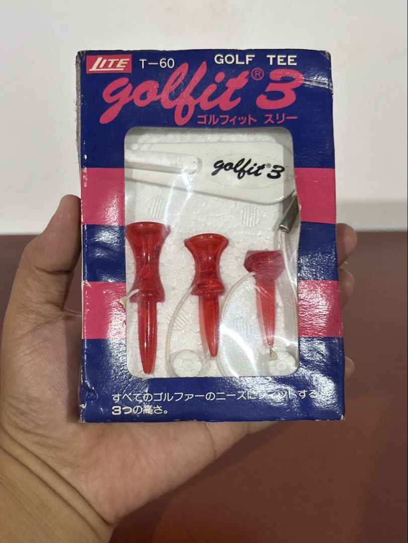 Vintage “LITE T-60 Golf it!” 3 Tee Set (Category: Golf) located in Cavite. Submitted by nanangonlineshop (Listing ID 1468491534, Image 2). Description: 📌 Vintage “LITE T-60 Golf it!” 3 Tee Set 🏷️ P50 ⚠️ POLICY: ❌ NO COD ✅ AS IS, WHERE IS ✅ FIRST PAY BASIS ✅ MINE NOW, PAY NOW ✅ 3-DAYS HOLD ONLY. UNPAID RESERVATIONS ARE VOIDED. 📍 Location: Cavite 👉 WE SHIP NATIONWIDE (LUZON, VISAYAS & MINDANAO) ✅ MOP: Bank Transfer (BPI) & GCash ✅ Shipping Cour
