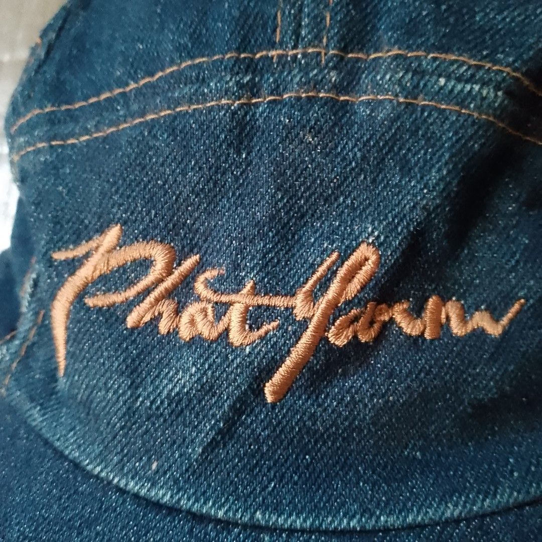 Vintage Phat Farm Denim Cap (Category: Caps & Hats) located in Antipolo. Submitted by _justdropby.ph (Listing ID 1468361429, Image 2). Description: excellent free size garterized cap with tags.