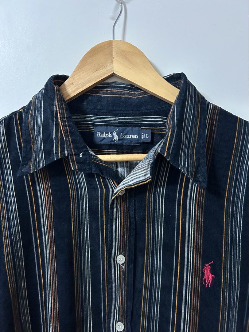 Vintage Ralph Lauren Button down (Category: Tshirts & Polo Shirts ) located in San Pablo. Submitted by newdimes (Listing ID 1468362518, Image 2). Description: 22.5 width 28 length No issue In excellent condition .