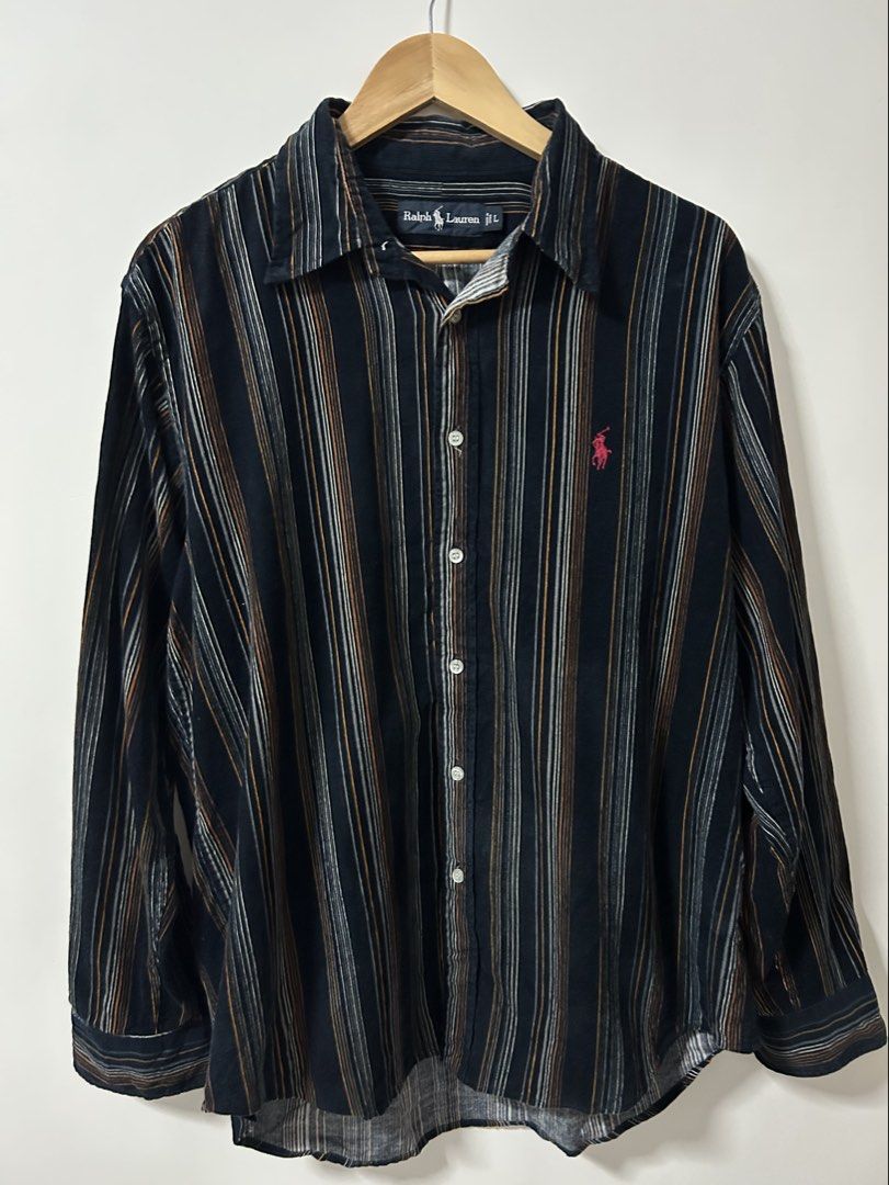 Vintage Ralph Lauren Button down (Category: Tshirts & Polo Shirts ) located in San Pablo. Submitted by newdimes (Listing ID 1468362518, Image 1). Description: 22.5 width 28 length No issue In excellent condition .
