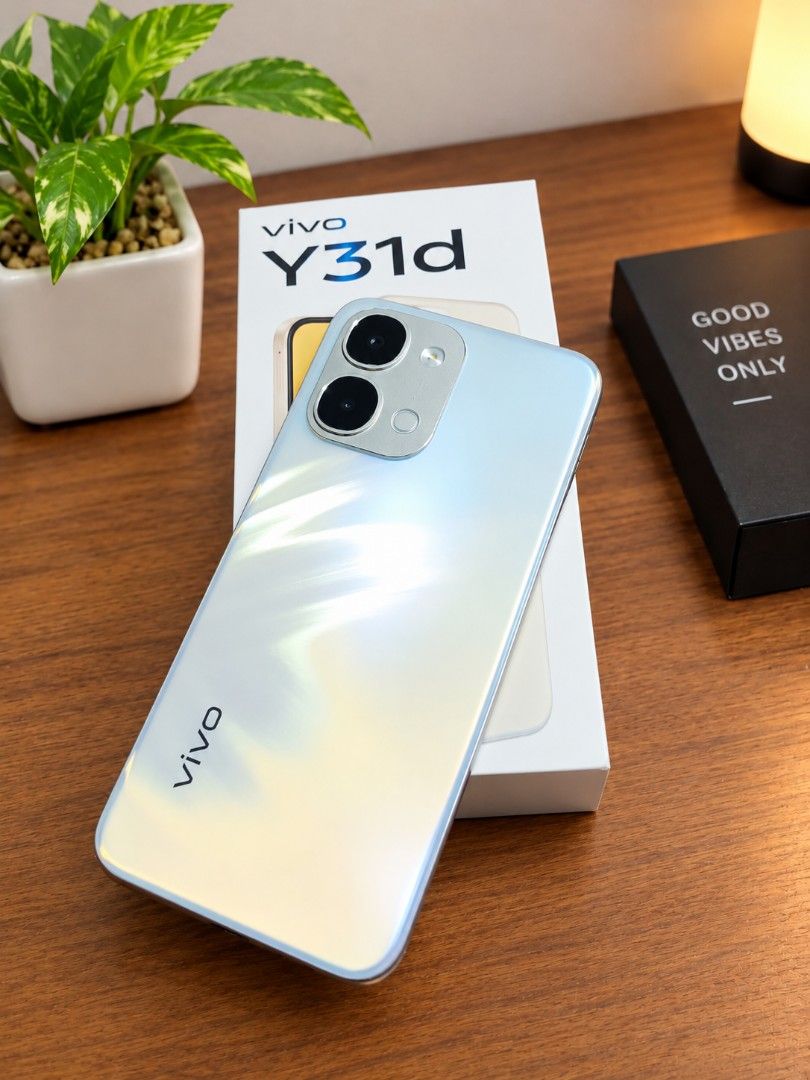 VIVO Y31D LATEST 2026 (Category: Vivo) located in Cavite. Submitted by mackyesteban00 (Listing ID 1468410510, Image 2). Description: 7800 PESOS NALANG 14K PRICE SA MALL VIVO Y31D 2026 LATEST MODEL 7,200MAH BATTERY KING SPECS: 6.75 INCHES DISPLAY 120hz REFRESH RATE 8GB RAM TOTAL 4+4 128GB STORAGE 50MP BACK CAMERA 8MP FRONT CAMERA SNAPDRAGON 6S 4G GEN 2 ANDROID 16 LATEST SIDE FINGERPRINT 7200MAH BATTERY 44 WATTS FAST CHARGING BYPASS CHARGING FEATUR