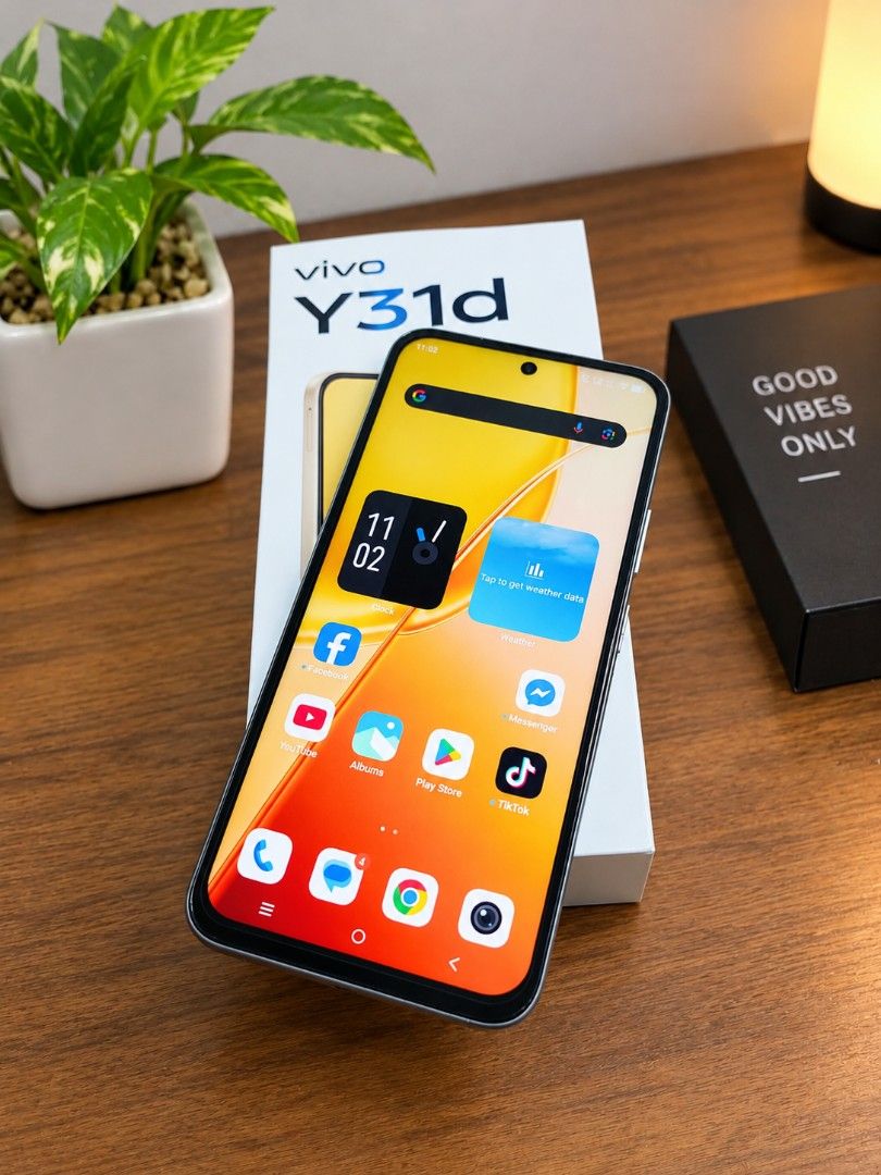 VIVO Y31D LATEST 2026 (Category: Vivo) located in Cavite. Submitted by mackyesteban00 (Listing ID 1468410510, Image 1). Description: 7800 PESOS NALANG 14K PRICE SA MALL VIVO Y31D 2026 LATEST MODEL 7,200MAH BATTERY KING SPECS: 6.75 INCHES DISPLAY 120hz REFRESH RATE 8GB RAM TOTAL 4+4 128GB STORAGE 50MP BACK CAMERA 8MP FRONT CAMERA SNAPDRAGON 6S 4G GEN 2 ANDROID 16 LATEST SIDE FINGERPRINT 7200MAH BATTERY 44 WATTS FAST CHARGING BYPASS CHARGING FEATUR