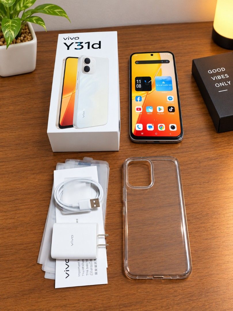 VIVO Y31D LATEST 2026 (Category: Vivo) located in Cavite. Submitted by mackyesteban00 (Listing ID 1468410510, Image 3). Description: 7800 PESOS NALANG 14K PRICE SA MALL VIVO Y31D 2026 LATEST MODEL 7,200MAH BATTERY KING SPECS: 6.75 INCHES DISPLAY 120hz REFRESH RATE 8GB RAM TOTAL 4+4 128GB STORAGE 50MP BACK CAMERA 8MP FRONT CAMERA SNAPDRAGON 6S 4G GEN 2 ANDROID 16 LATEST SIDE FINGERPRINT 7200MAH BATTERY 44 WATTS FAST CHARGING BYPASS CHARGING FEATUR